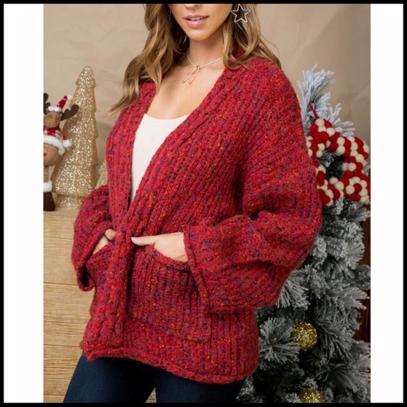 Christmas Speckles Cardigan - Picture 8 of 8